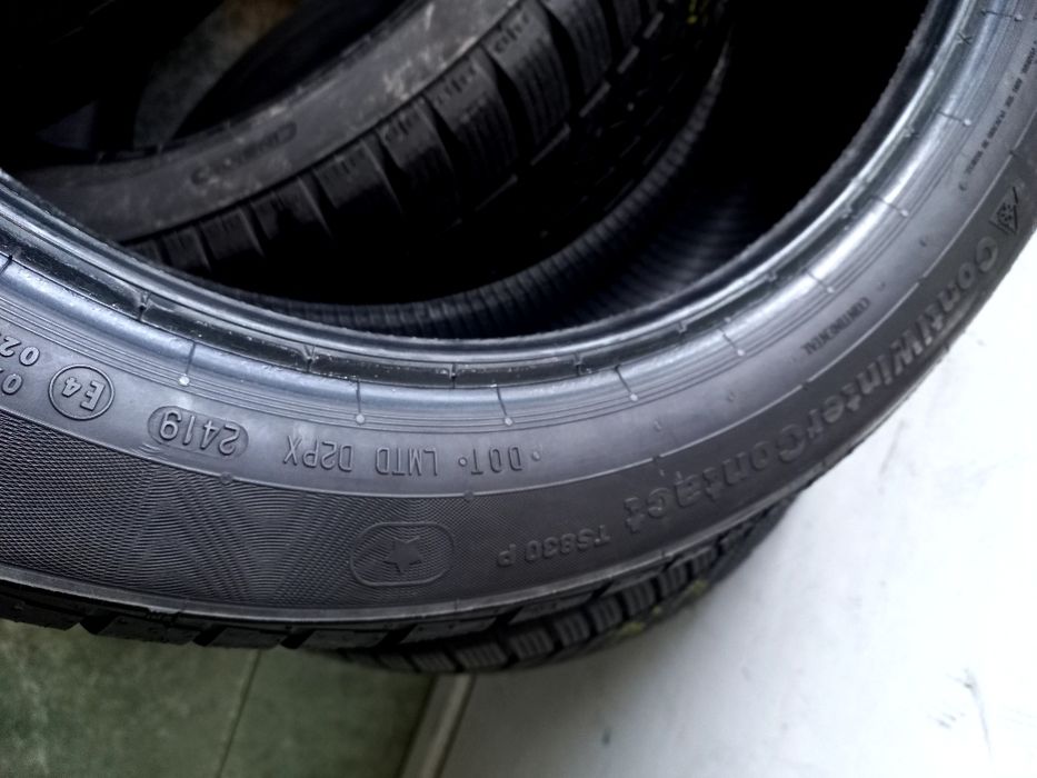 2 anvelope 195/55 R17 Continental cu profil 7mm