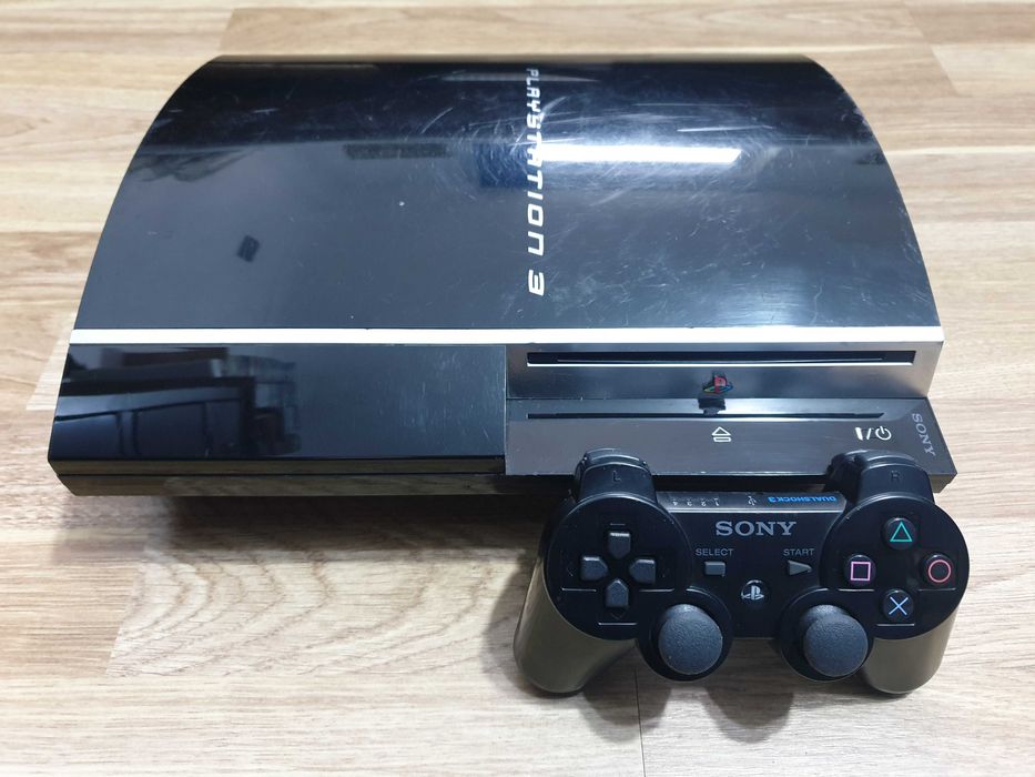 PS3 modat CFW 320 GB + 40 jocuri (GTA V, Red Dead, God of War, NFS)