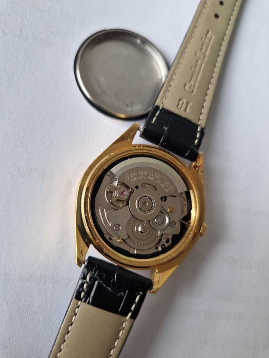 SEIKO 5, Automatic 7s26, 21 jewels Japan; Почти нов часовник! PVD Gold