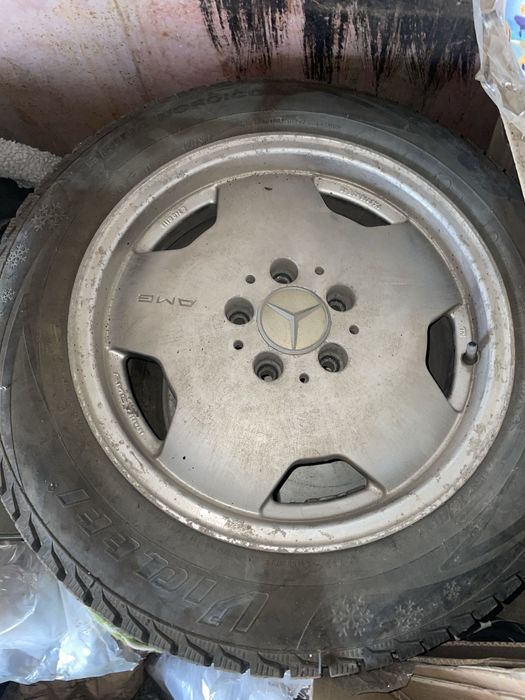 Резина от мерса с дисквми оригинал