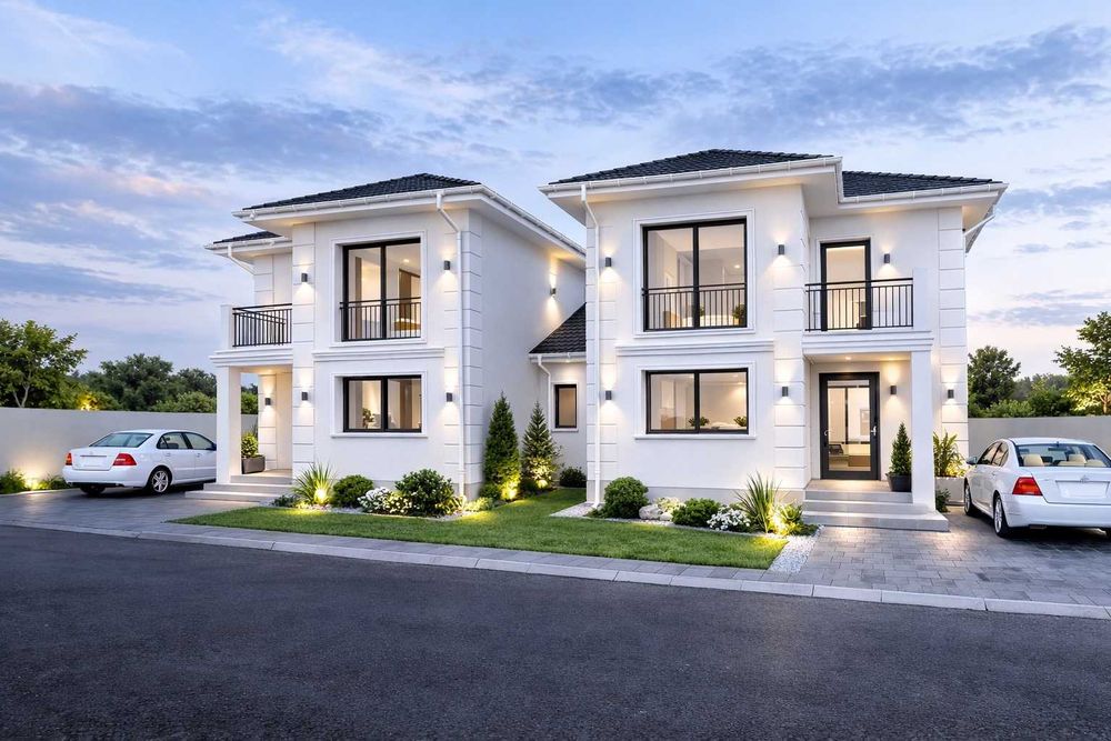 Casă Duplex Premium Giarmata-Vii | Separat prin cameră tehnică | 5 cam