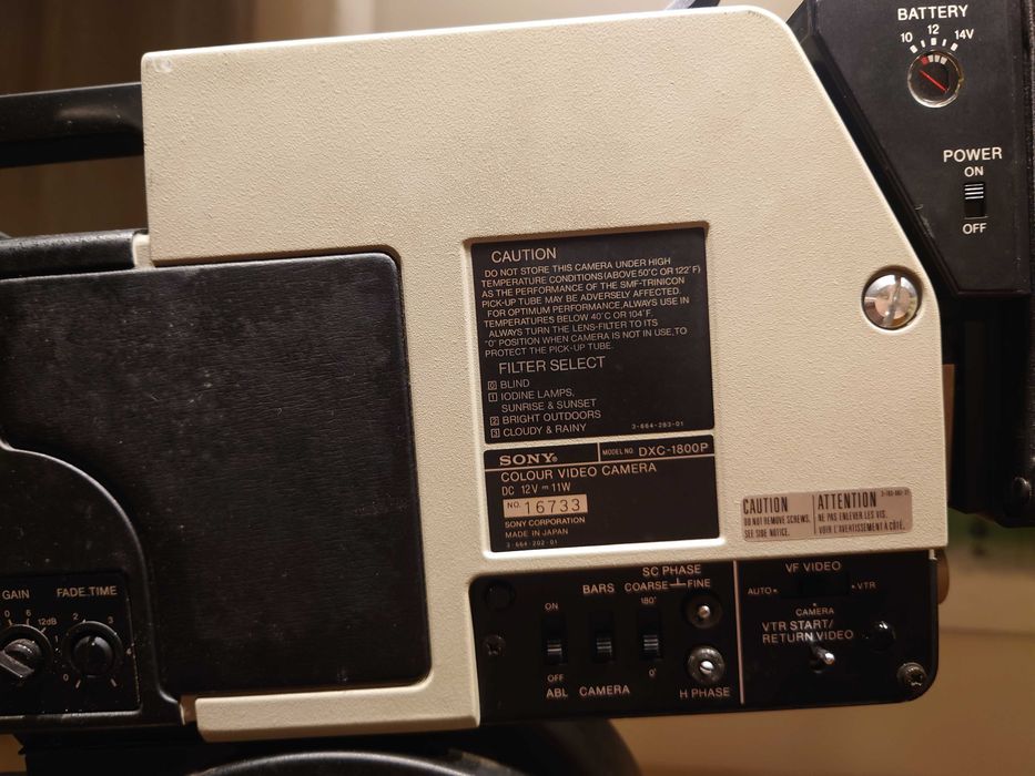 Камера SONY DXC-1800P