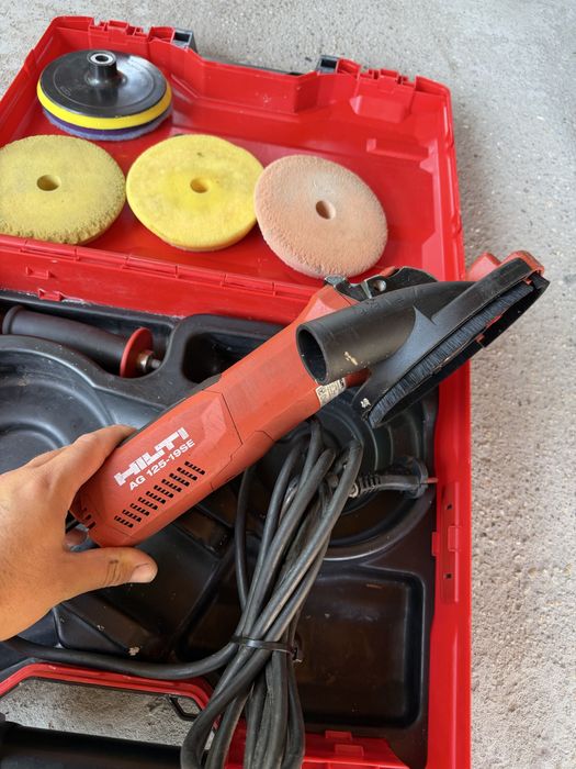 Hilti AG 125-19SE + прахоуловител  DG-EX125/5