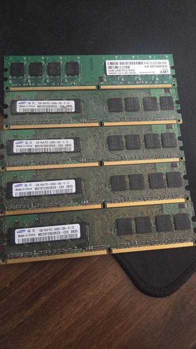 Ram ddr 2   5x1Gb
