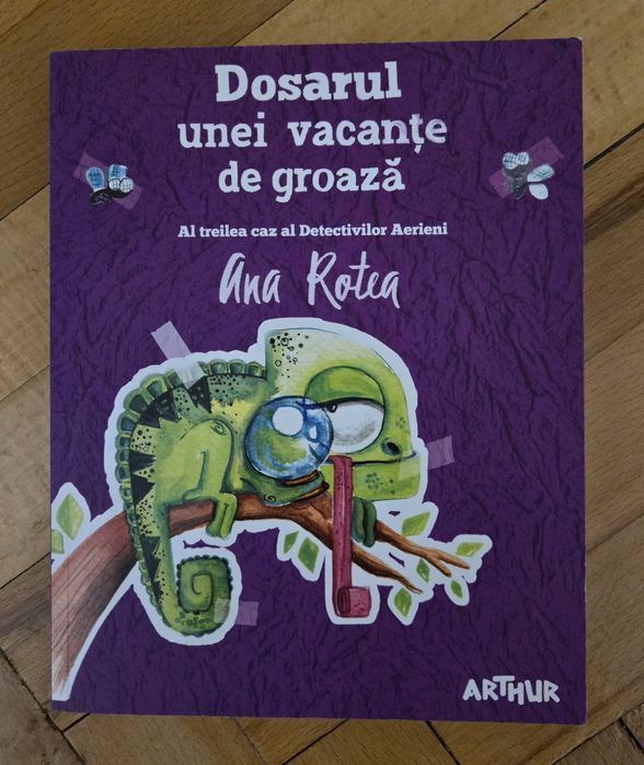 Carte "Dosarul Unei Vacante De Groaza"de Ana Rotea - ca Nouă