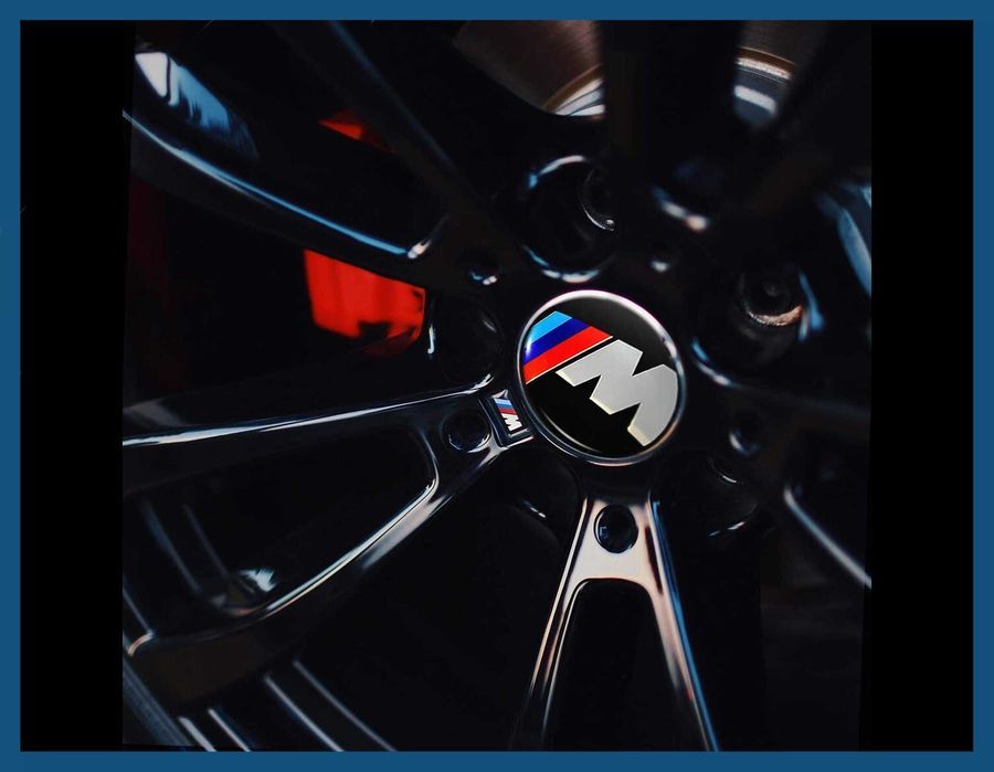 Set 4 capace M 68mm jante aliaj BMW seria 1 2 3 4 5 6 7 X1 X3 X5 X6