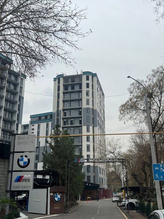 Новостройка состояние коробка, 4х комнатная 87,3м², охраняемый двор