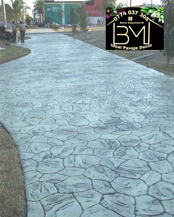 Beton amprentat