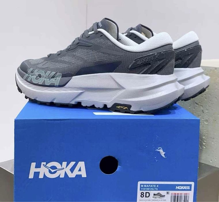 Нови мъжки маратонки Hoka One One Mafate X Gris