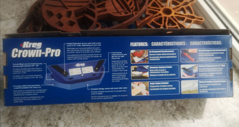 KREG Crown-Pro  для распила под углом.