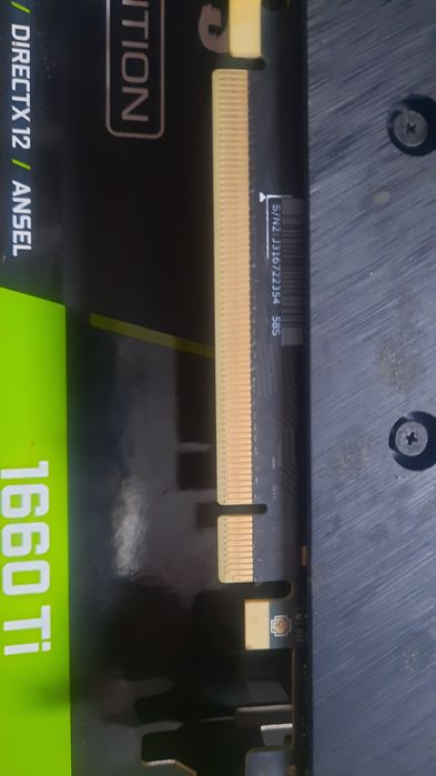 MSI GTX 1660ti  6gb gddr6 192 bit Ventus XS OC