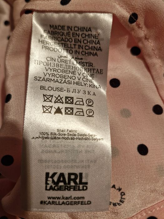 Camasa matase Karl Lagerfeld L