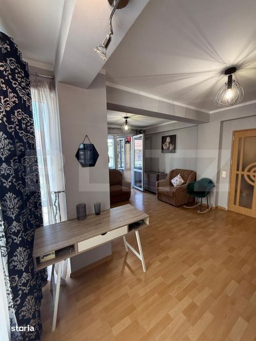 Apartament cu 2 camere, etaj intermediar, bloc nou, Burdujeni