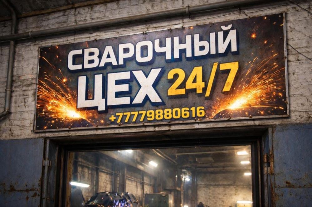 Сварочные работы ул.Шарбакты 1в