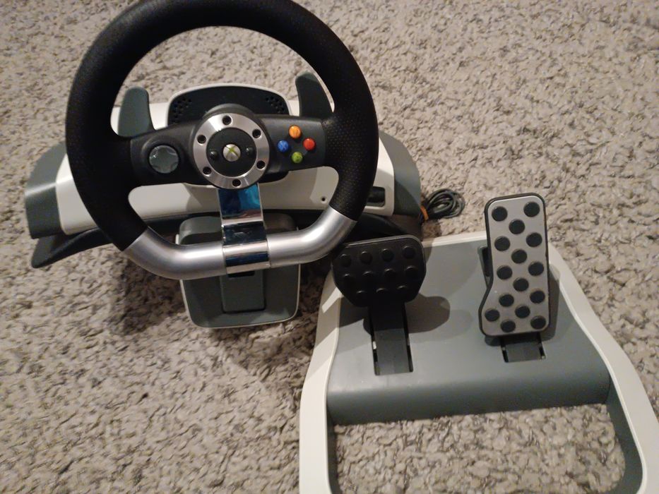Volan Racing wheel  pedale wireless Microsoft pt Xbox 360 Xbox  360