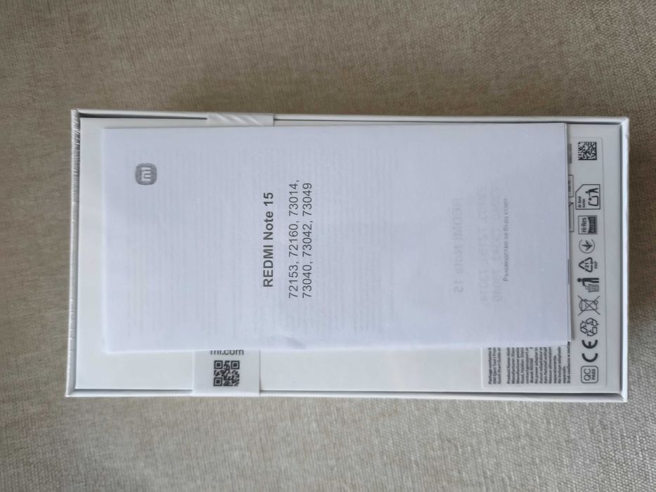 Xiaomi redmi note 15