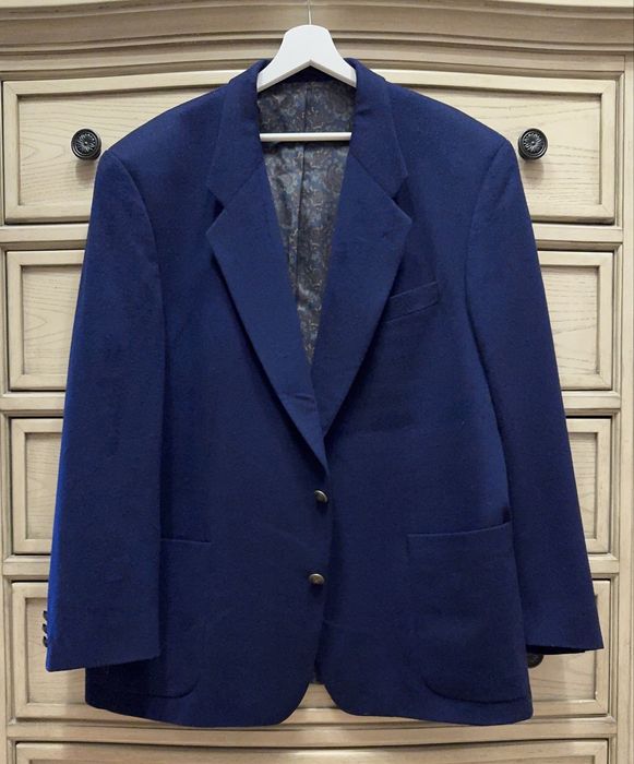 Sacou lână pură virgină 100% Loro Piana, mărime XL.