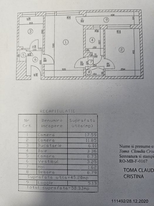 Apartament de vânzare