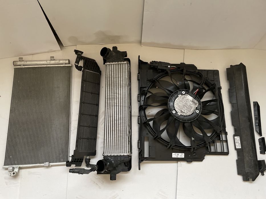 Radiator BMW seria 5 G30 G31 srria 7 G11 G12 cima intercooler ventilat