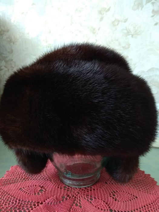 Шапка из меха норки