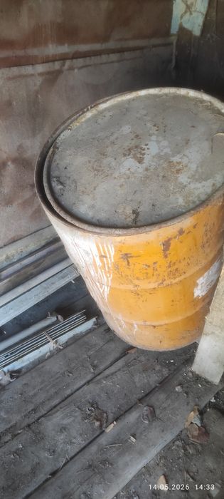 Бочка металлическая бу .