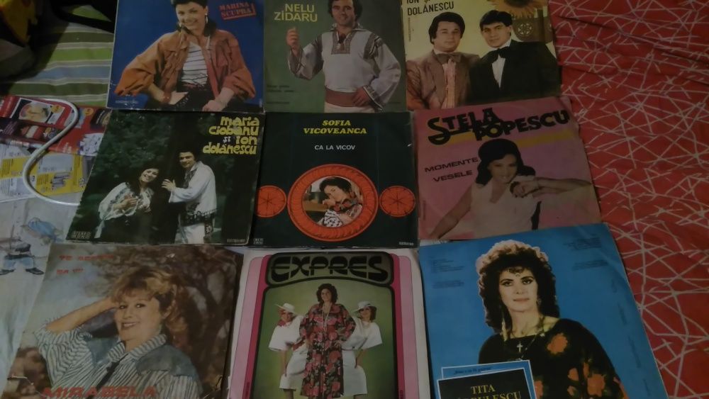 Discuri vinyl  vechi ,diferiți artiști, muzică clasică, folclor,