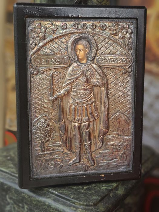 Старинни сребърни икони Проба 950