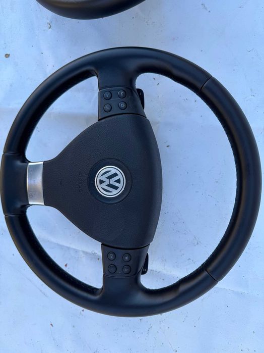 Volan Volkswagen Passat B6 Golf 5 Polo Touran Piele Padele si Comenzi