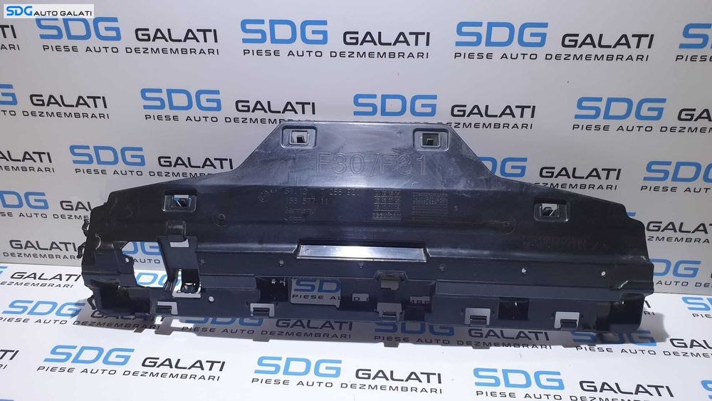 Ghidaj Suport Spoiler Central Bara Spate BMW Seria 3 F30 F31 2010 - 2019 Cod 7256921