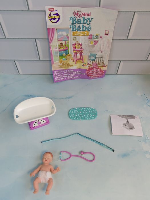 Bebeluș din silicon - Zuru My Mini Baby, Seria 2