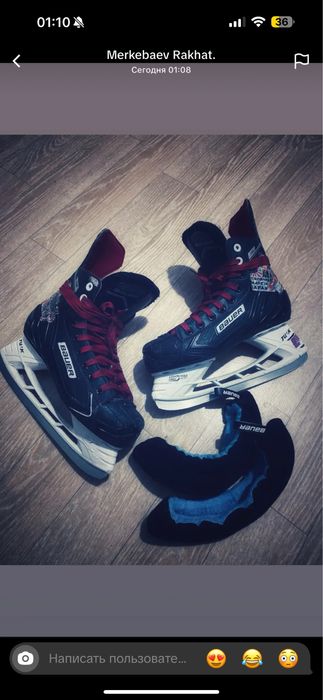 Коньки Bauer ns 41.5