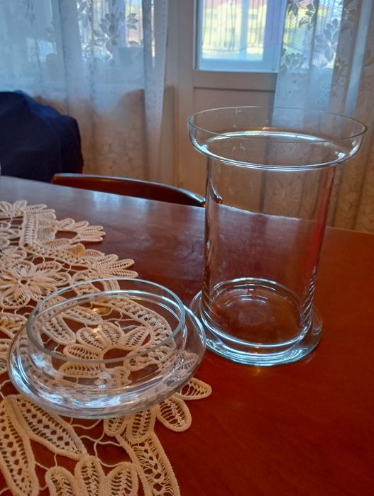 Vas de sticla de calitate in care se poate depozita orice