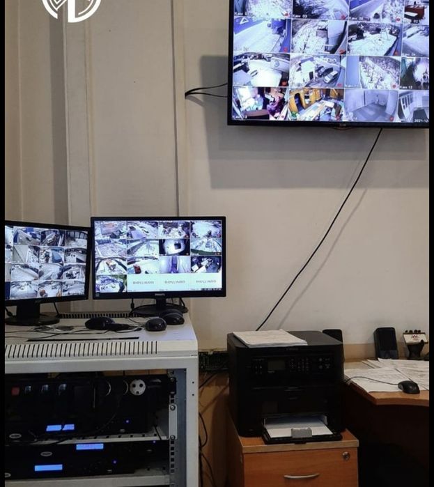 Установка видеонаблюдения