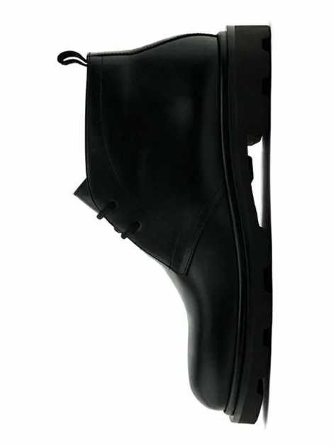 Ghete derby 45 lace up Massimo Dutti NOI piele naturala moale maro