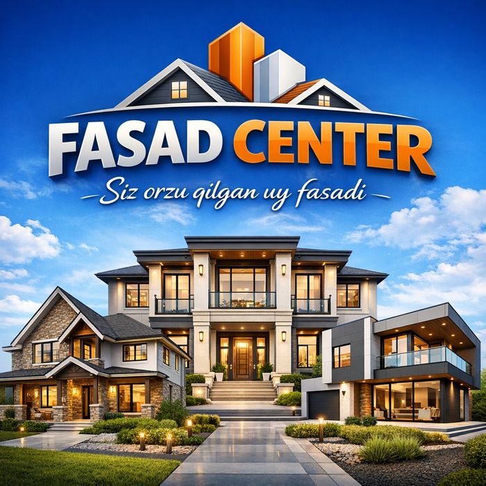 Fasad qismini qilamiz 7.4$ dan 12$ gacha chiroyle narxlarda