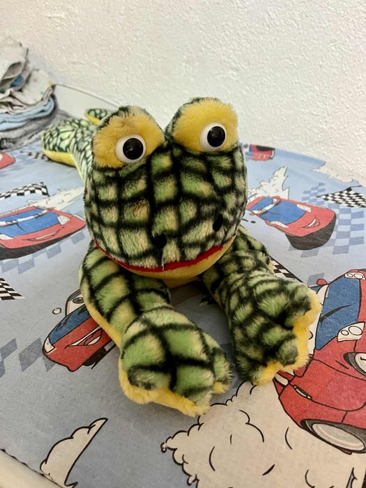 Плюшена играчка бебе акула, палячо и жабка