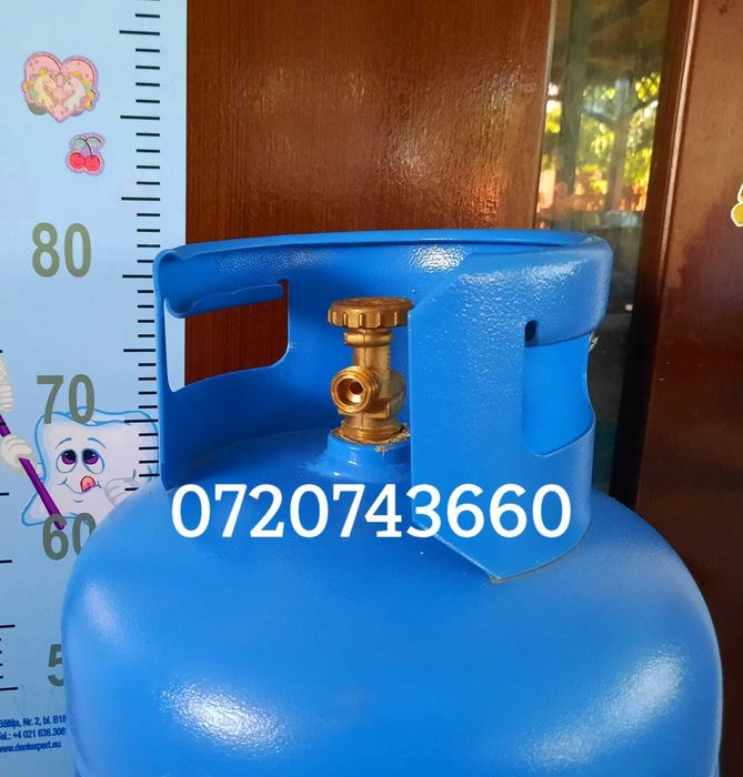 Butelie GPL propan 50 Litri noua, filet normal 1/2 stanga