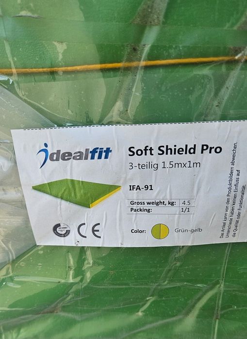 Saltea gimnastică IDEALFIT Soft Shield Pro IFA-91 – NOUĂ, SIGILATĂ