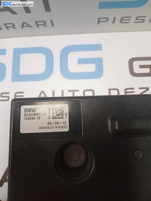 Amplificator Antena Modul Semnal BMW Seria 3 F30 F31 F34 F35 F80 316 318 320 2.0 D N47 2011 - 2019 Cod BU9230911 BU923091104 9230911 [B2969]