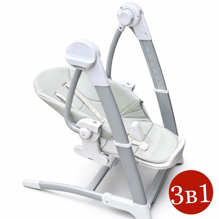 Умная люлька 3-в-1 с музыкой и столиком