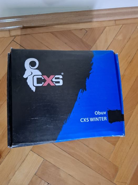 Ghete de iarnă CXS Topaz S3 piele cu vârf și talpă din oțel marimea 45