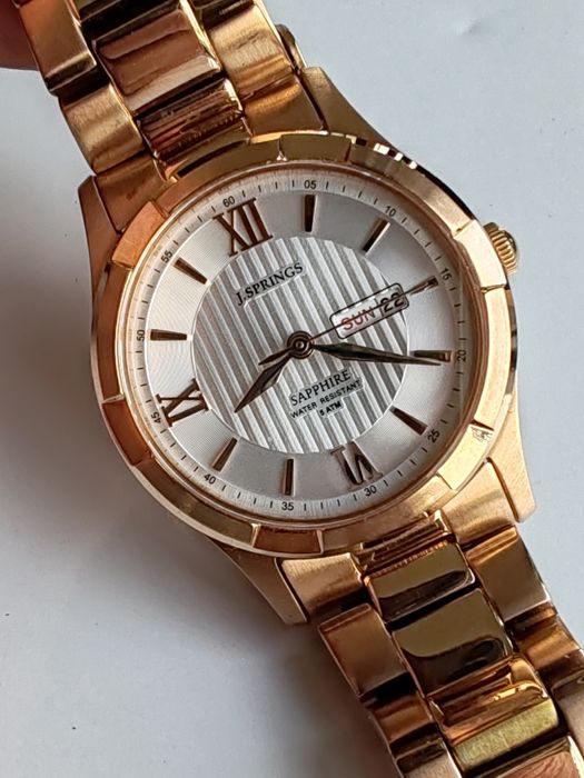 Ceas J Springs Quartz Sapphire crystal 29 mm Dama - Ca nou!