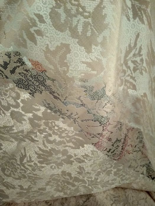 Perdea matase  flori / Perdea Pascani/perdea franjuri,de ață, Noi