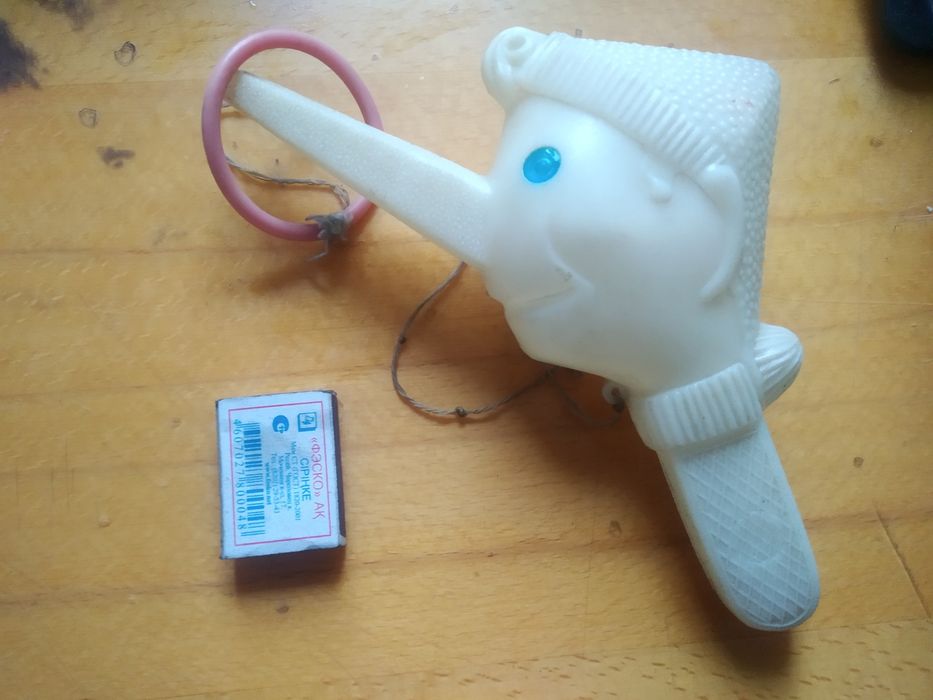 Советская игрушка Буратино