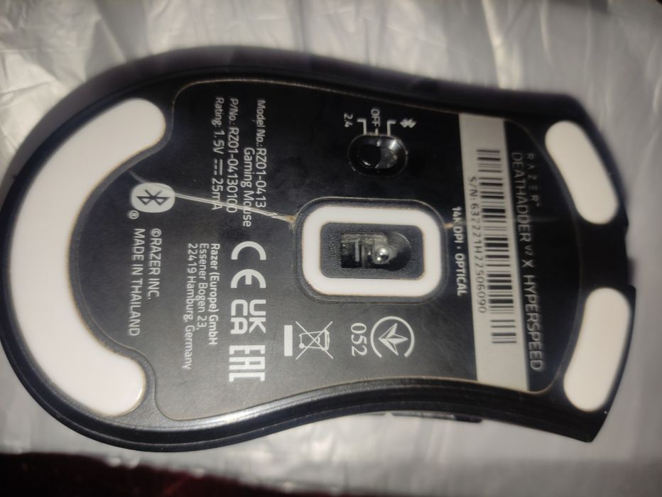 Mouse Razer Deathadder v2 x Hyperspeed