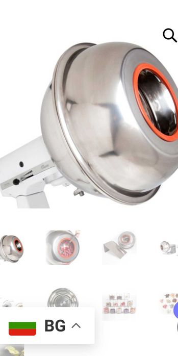 Машина за покриване и глазиране с шоколад и карамел CONFI KIT