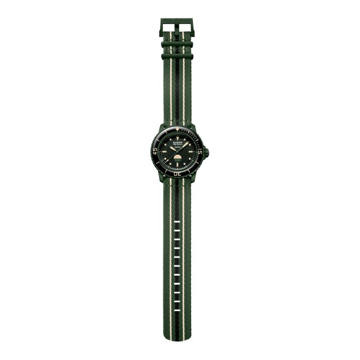 Blancpain X Swatch Scuba Fifty Fathoms Green Abyss