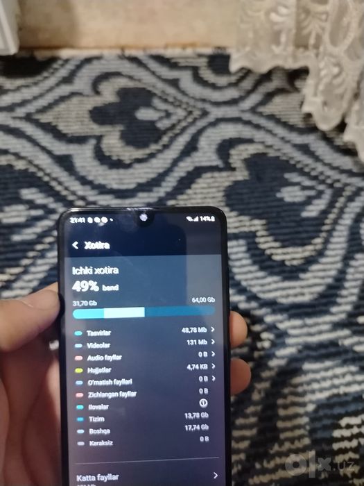 Samsung A41 sotiladi