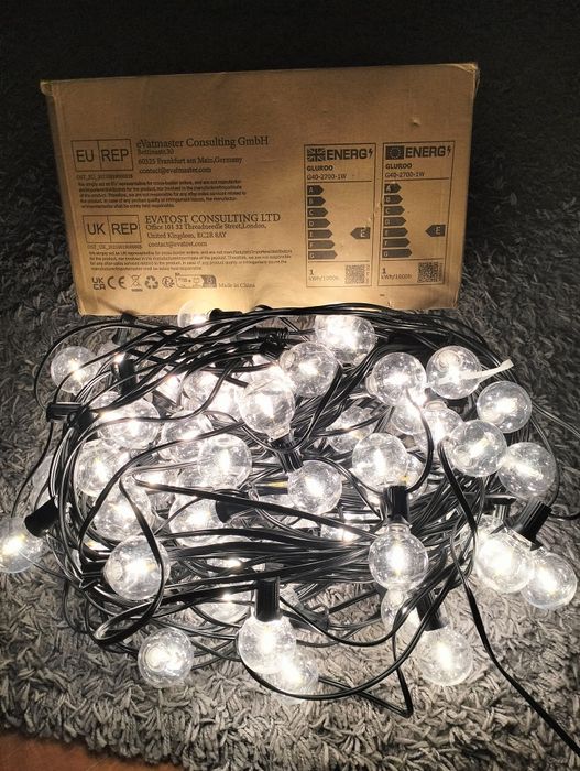 Ghirlanda exterior 45 m 75 becuri G40