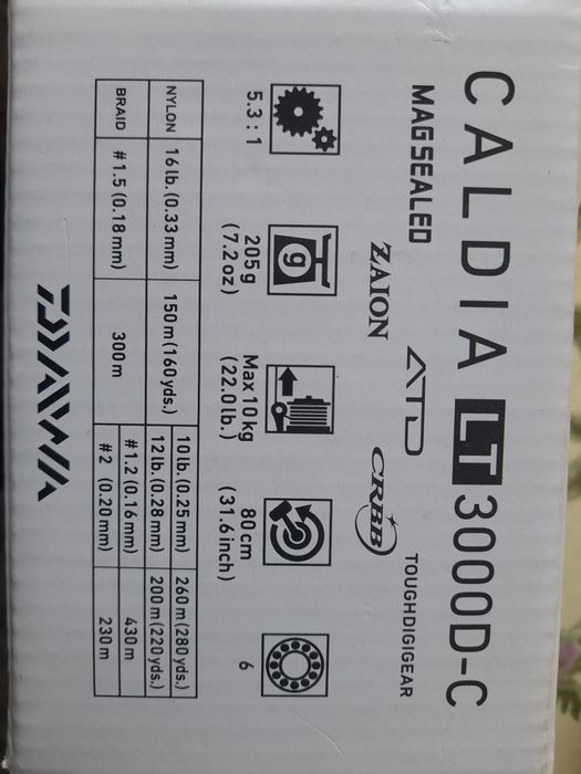 Катушка DAWA на спиненг